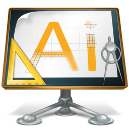 illustrator old school icon