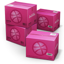 Dribbble Shipping icon