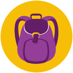 Hiking icon - free SVG