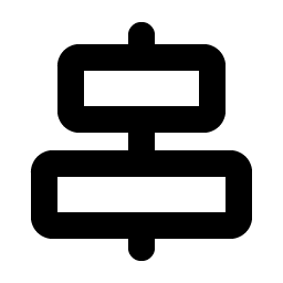 align center horizontal bold