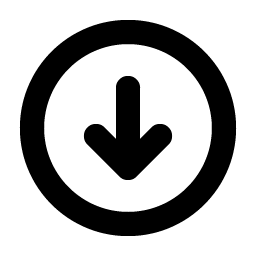 arrow circle down bold