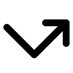 arrow elbow right bold