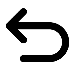 arrow u up left bold