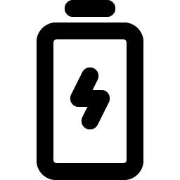 battery charging vertical bold