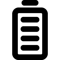 battery vertical full bold