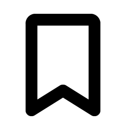 bookmark simple bold