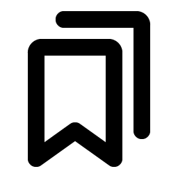 bookmarks simple bold