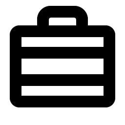 briefcase metal bold