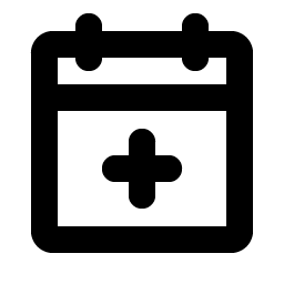 calendar plus bold