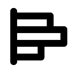 chart bar horizontal bold