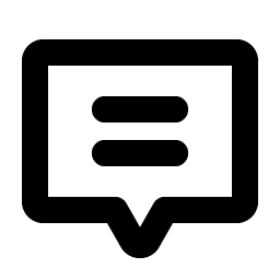 chat centered text bold