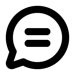 chat circle text bold