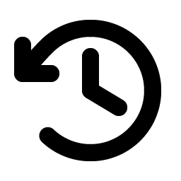 clock counter clockwise bold