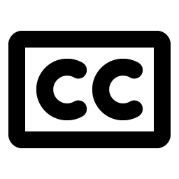 closed captioning bold