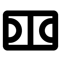 Court Basketball Bold icon - free SVG