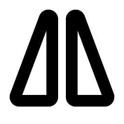 Flip Horizontal Bold icon