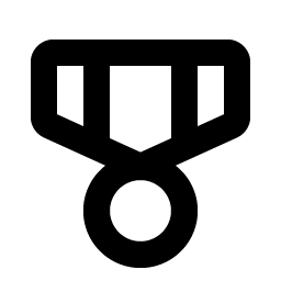 Medal Military Bold icon