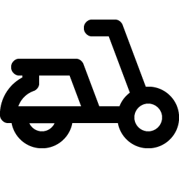 Moped Bold icon