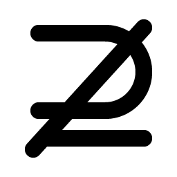 Not Superset Of Bold icon