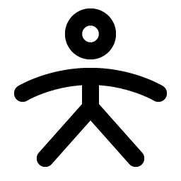 Person Simple Bold icon