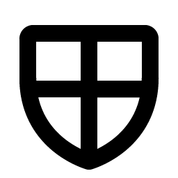 shield checkered bold