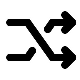 shuffle angular bold