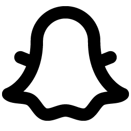 snapchat logo bold