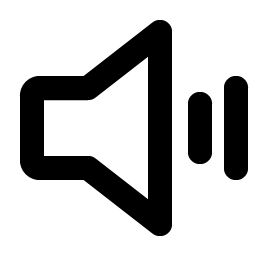 speaker simple high bold