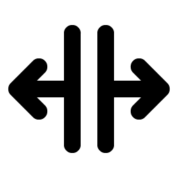 split horizontal bold