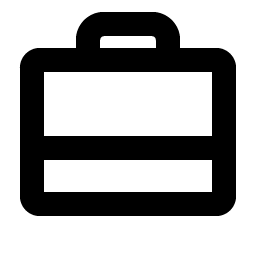 suitcase simple bold