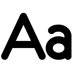 text aa bold