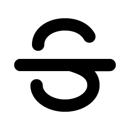 text strikethrough bold