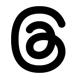 threads logo bold