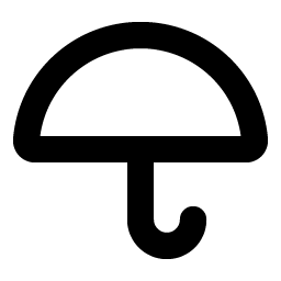 umbrella simple bold