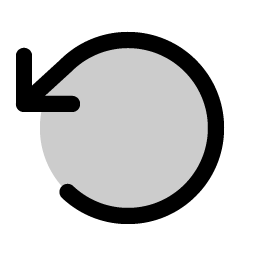 arrow counter clockwise duotone