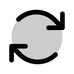 arrows clockwise duotone