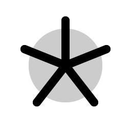 asterisk simple duotone