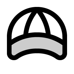 baseball cap duotone