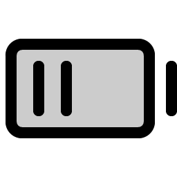 battery medium duotone