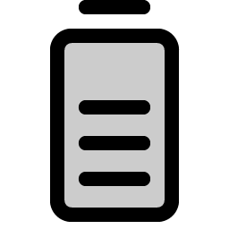 battery vertical high duotone