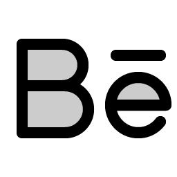 behance logo duotone