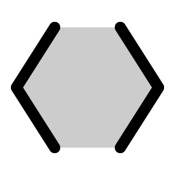 brackets angle duotone