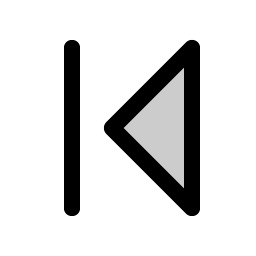 caret line left duotone