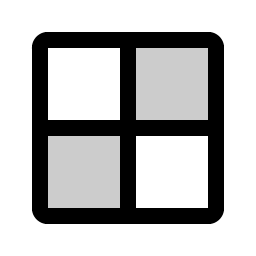 checkerboard duotone