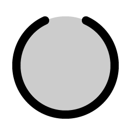 circle notch duotone