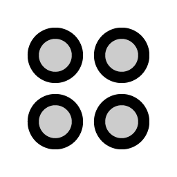 circles four duotone