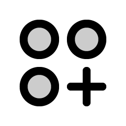 circles three plus duotone