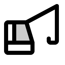 Crane Duotone icon - free SVG