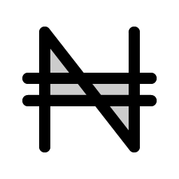 Currency Ngn Duotone icon