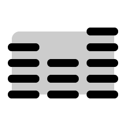 Equalizer Duotone icon